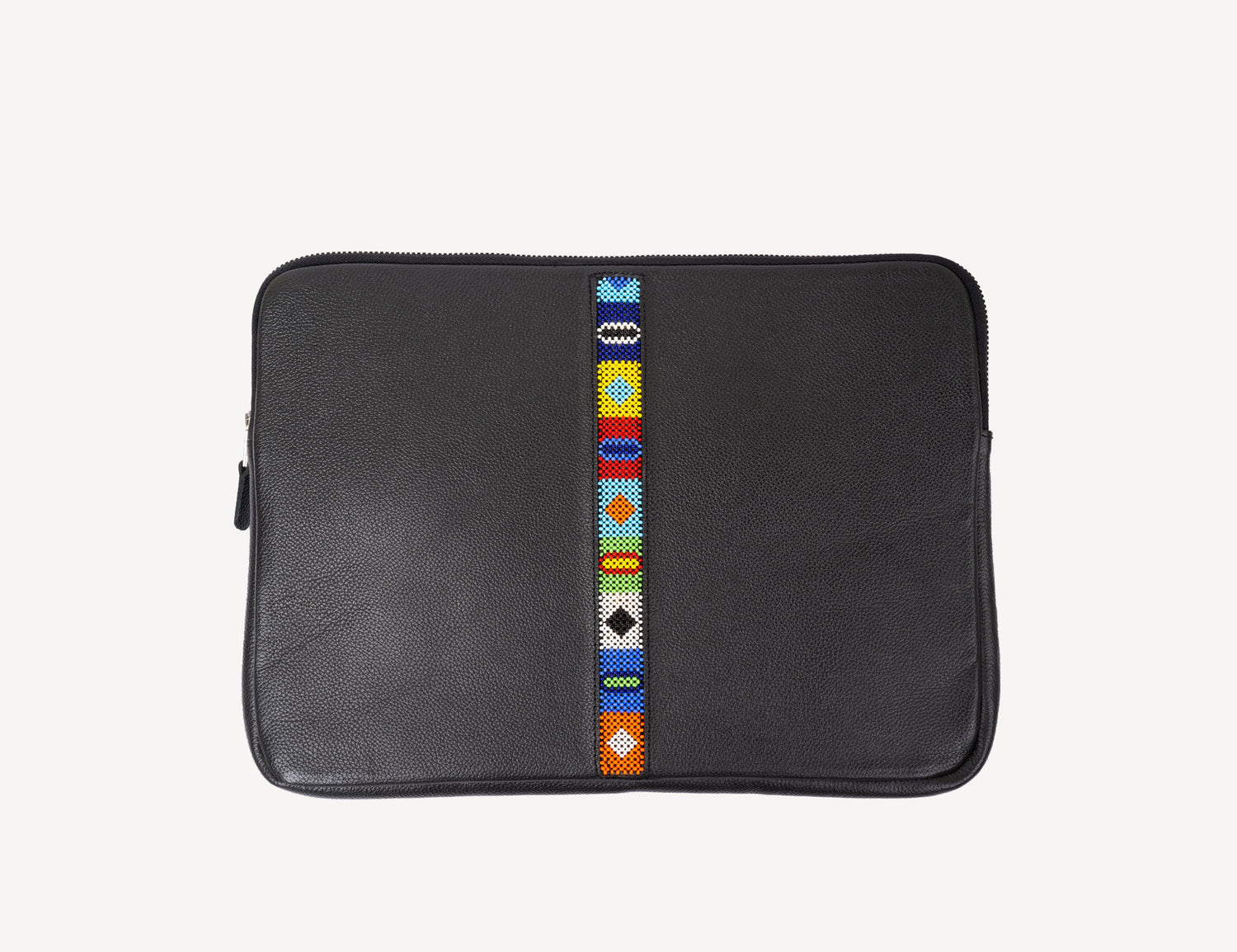 Laptop Sleeve Beaded| Leather Laptop Sleeve | Adelphi Kenya