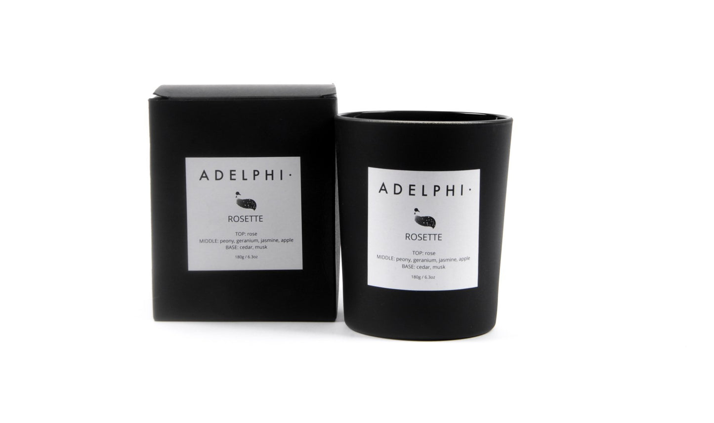Rosette Candle by Adelphi.