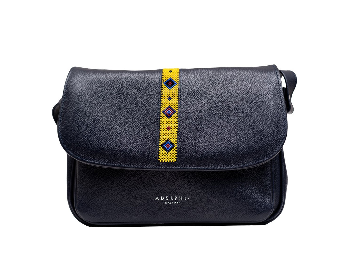 Multi Pocket Beaded Bag| Ladies Leather Weekend Bag 