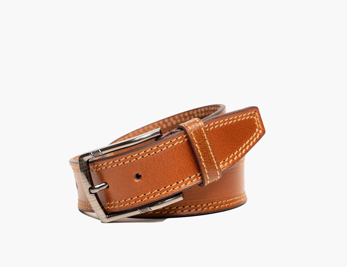 Casual Belt With Stitches