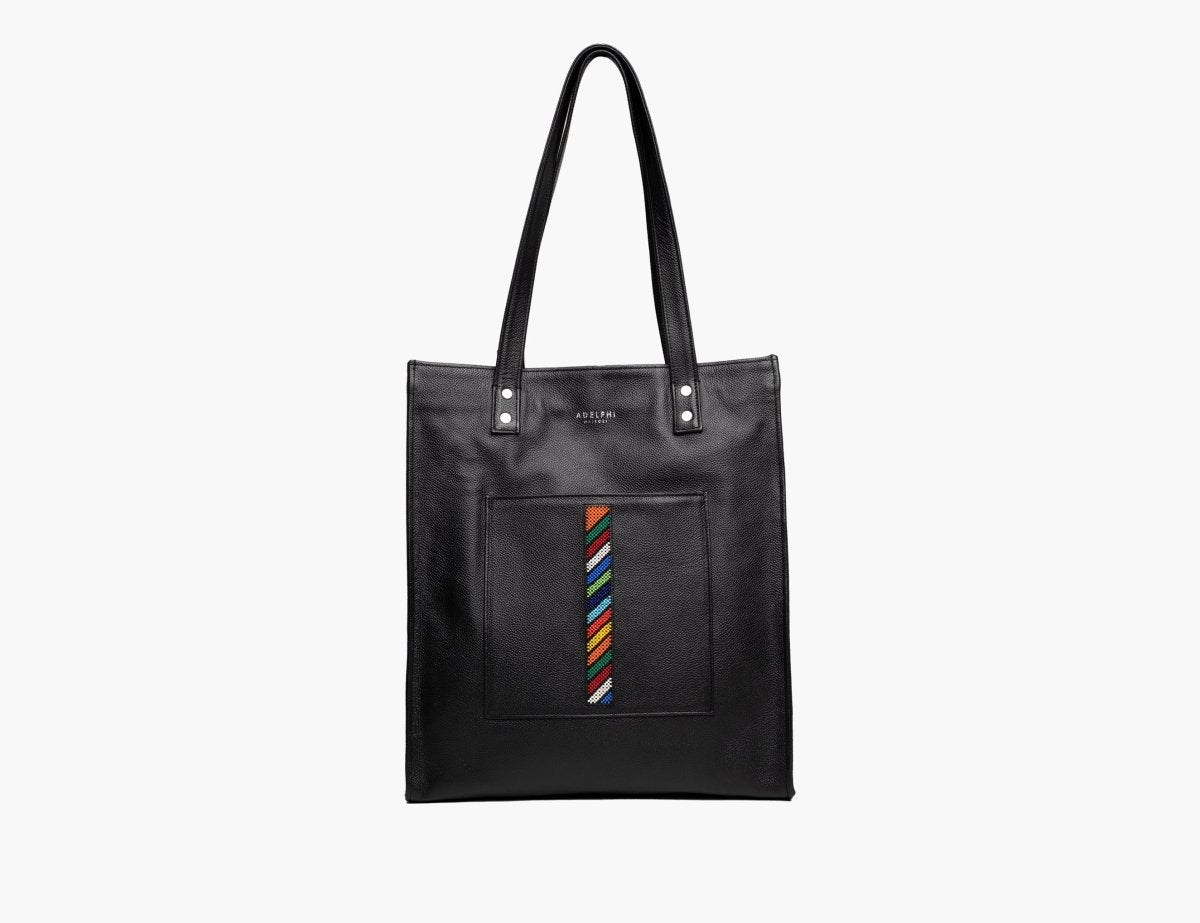 Vertical Tote Beaded