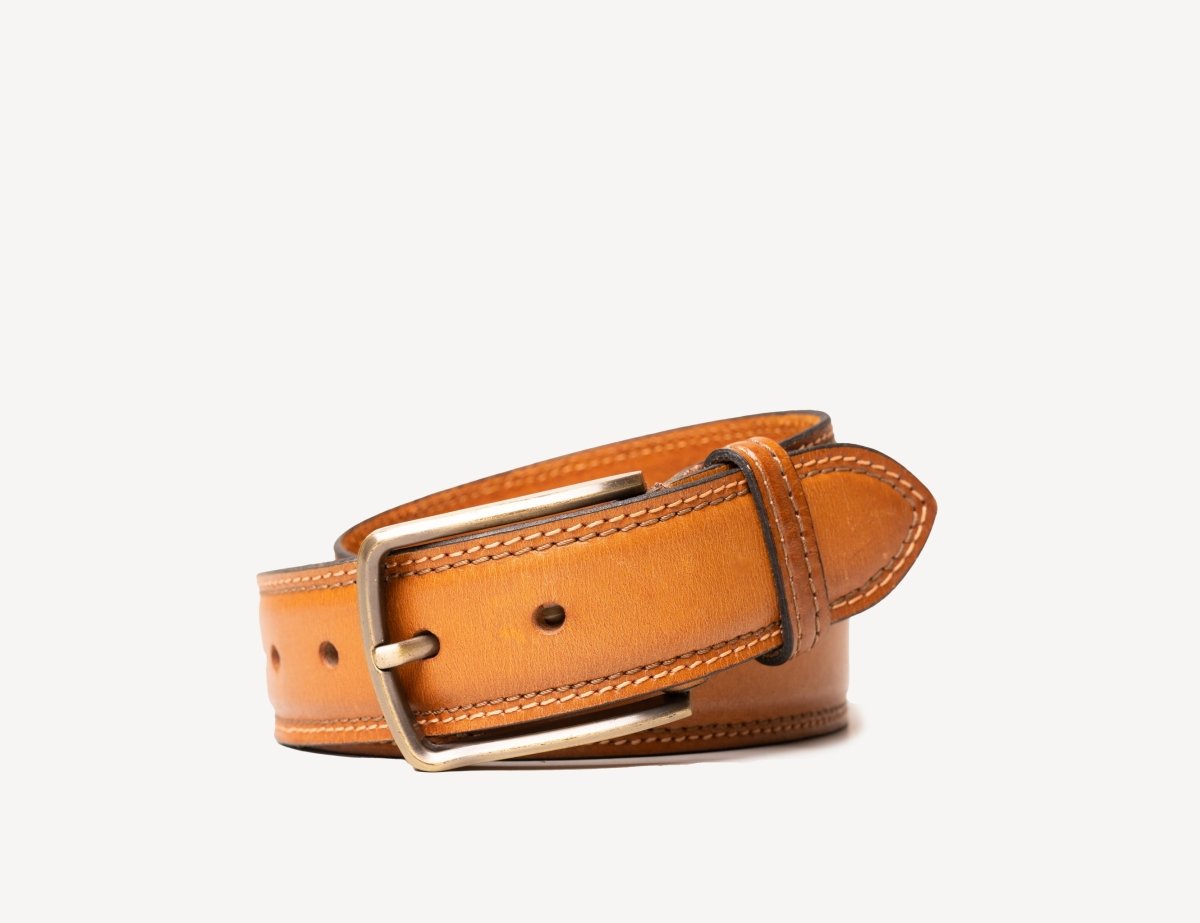 Casual Belt With Stitches