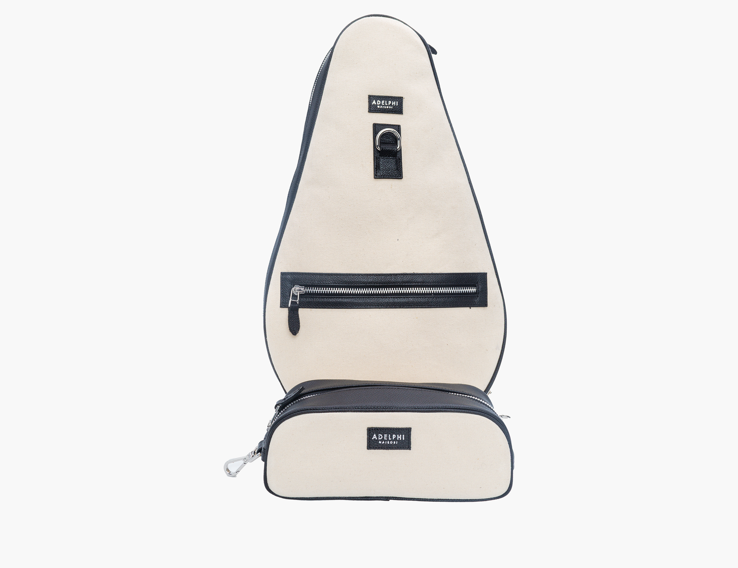 Canvas Racquet Sling Bag & Ball Pouch