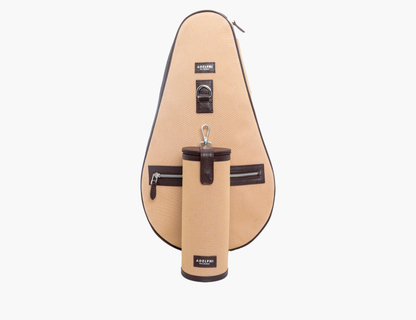 Canvas Racquet Sling Bag & Ball Holder