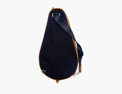 Canvas Racquet Sling Bag & Ball Holder