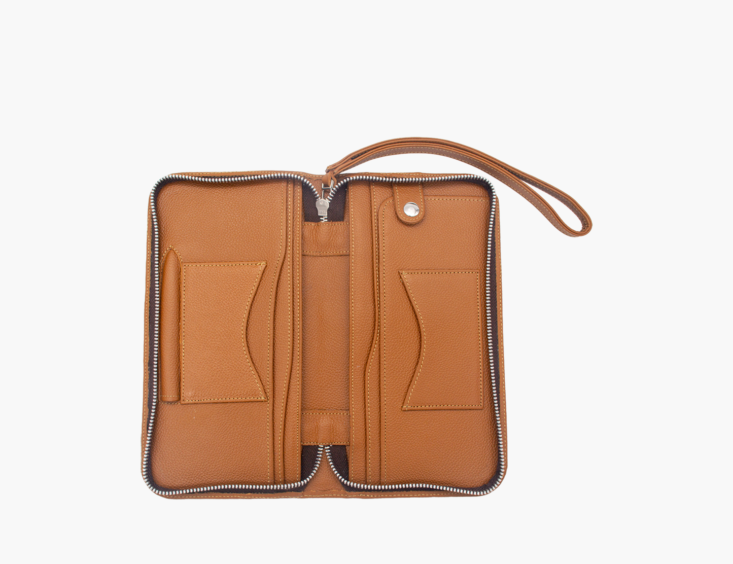 Travel Wallet With Zip Beaded