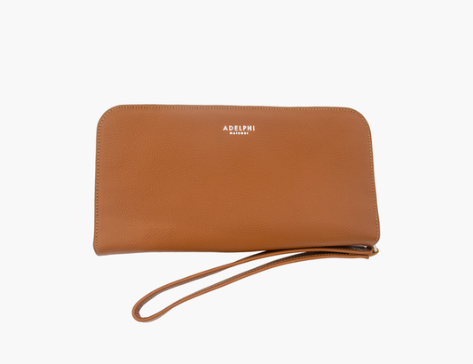 Travel Wallet With Zip Beaded