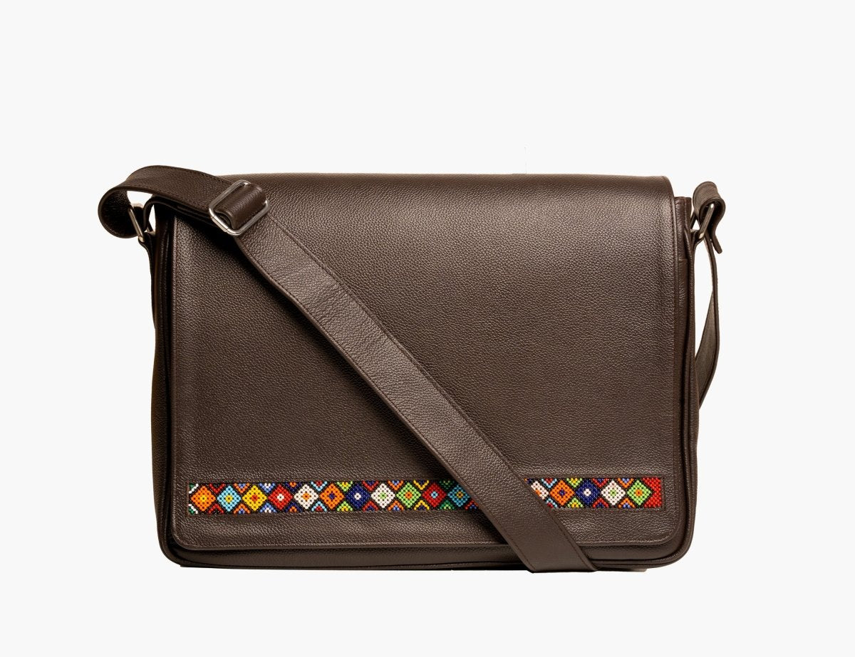 Laptop Messenger Beaded