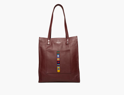 Vertical Tote Beaded