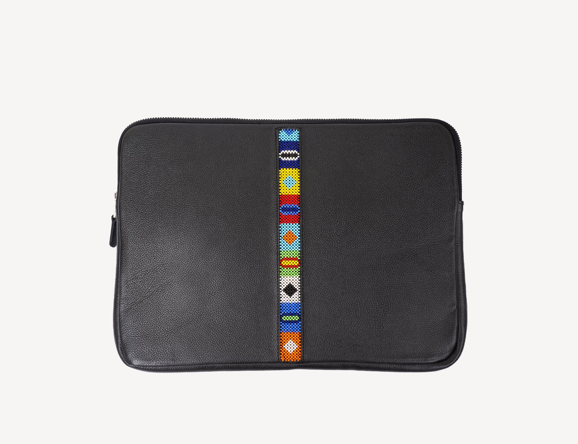 Laptop Sleeve Beaded| Leather Laptop Sleeve | Adelphi Kenya