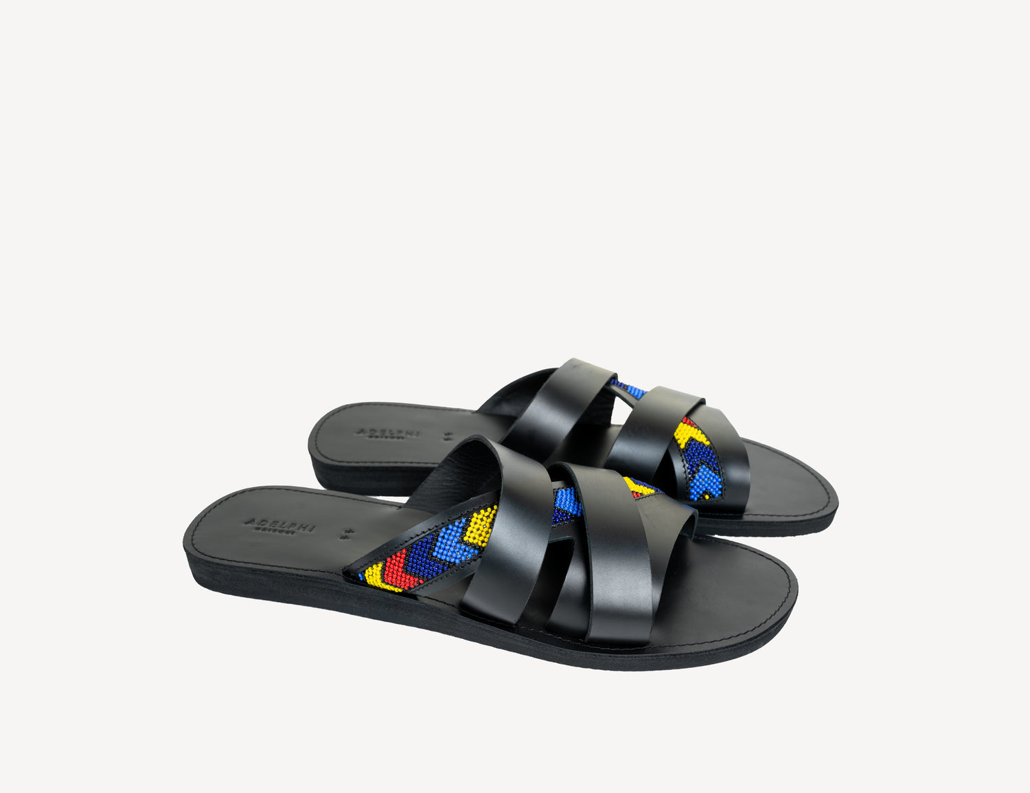 Band Sandal Beaded | Mens Beaded Sandals | Adelphi Kenya