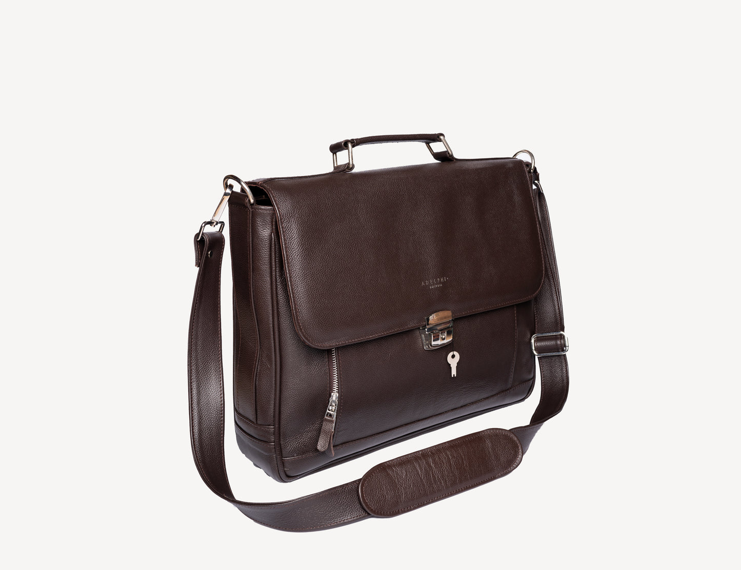 Nubuck Briefcase | Leather Briefcase | Adelphi