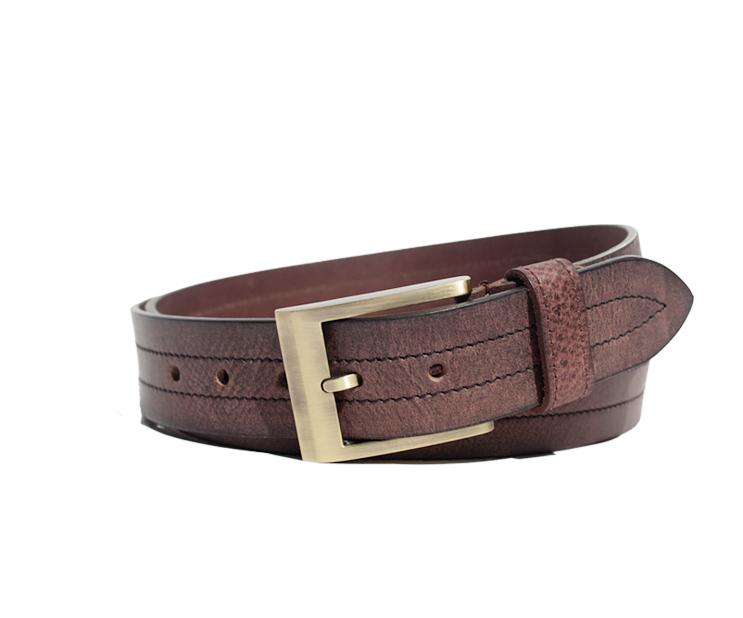 Casual Belt With Stitches by  Adelphi.