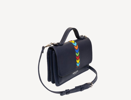 Top Handle with Flap Beaded