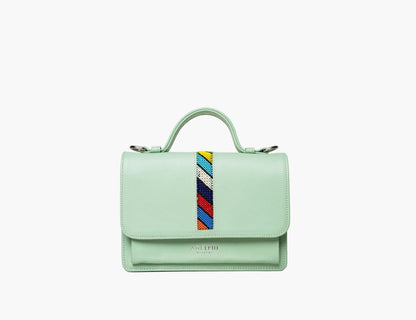 Top Handle with Flap Beaded