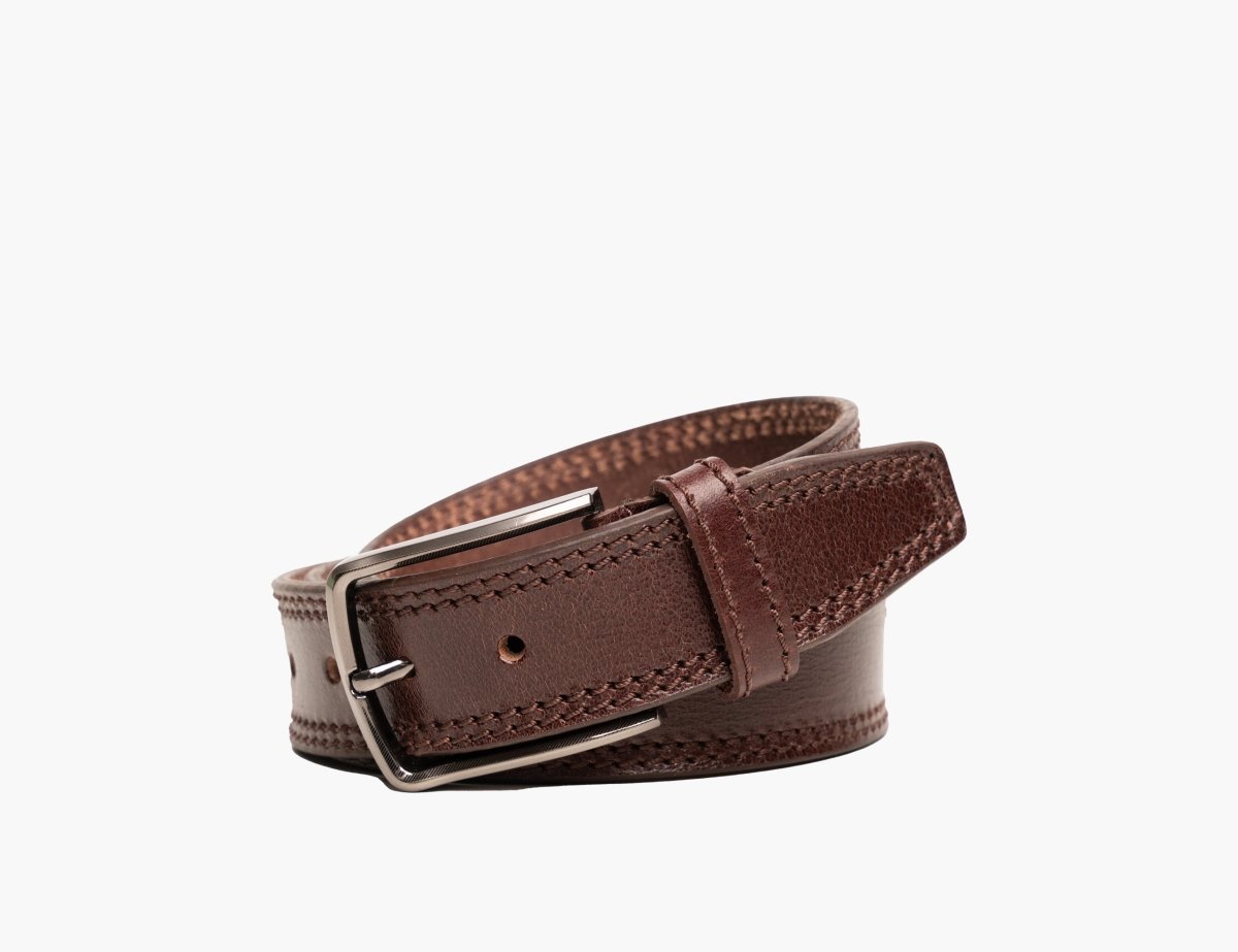 Casual Belt With Stitches