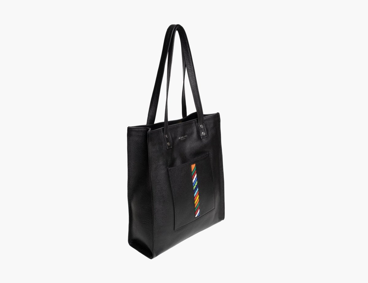 Vertical Tote Beaded