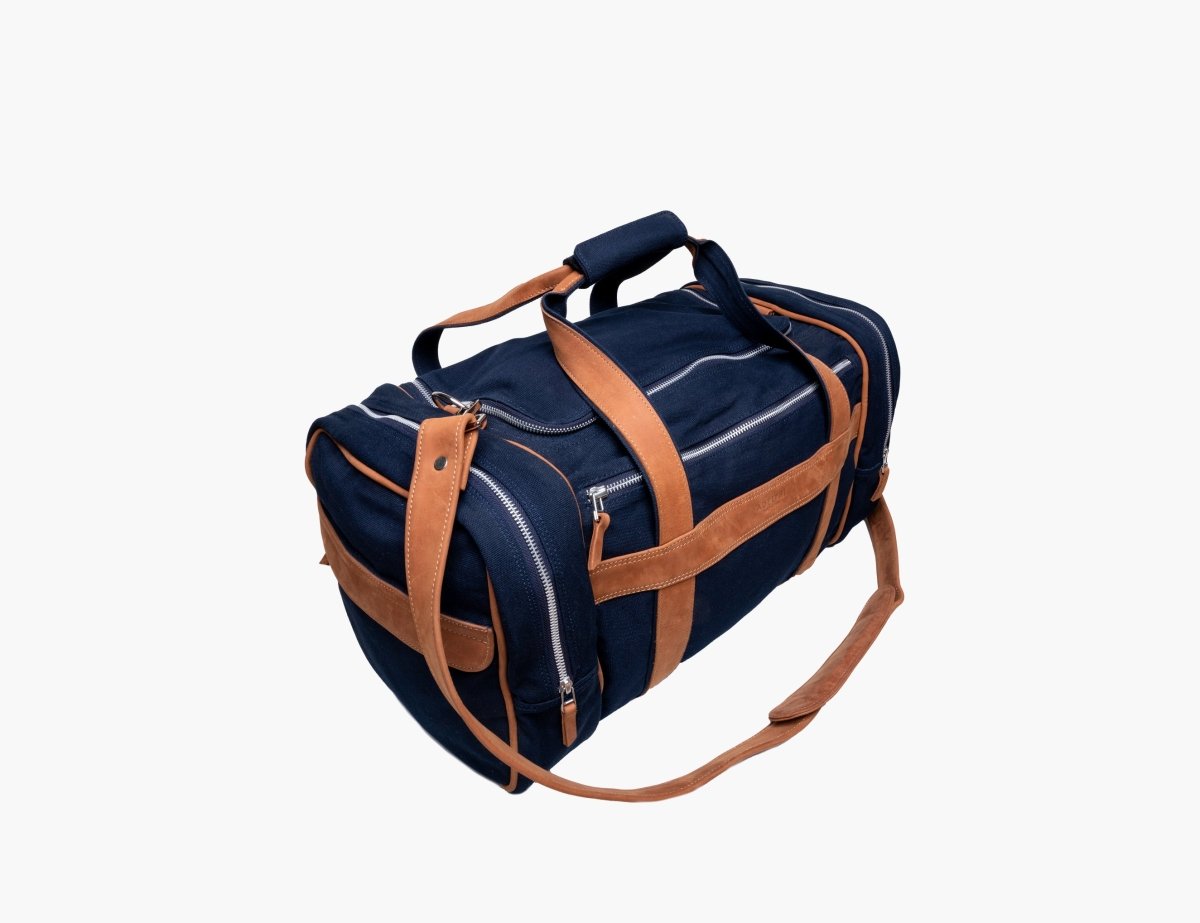 Travel Bag B with Flap Canvas