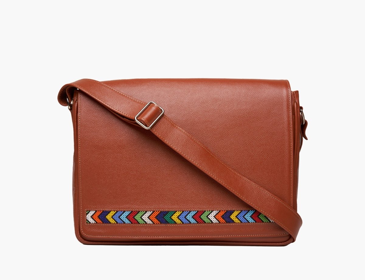 Laptop Messenger Beaded